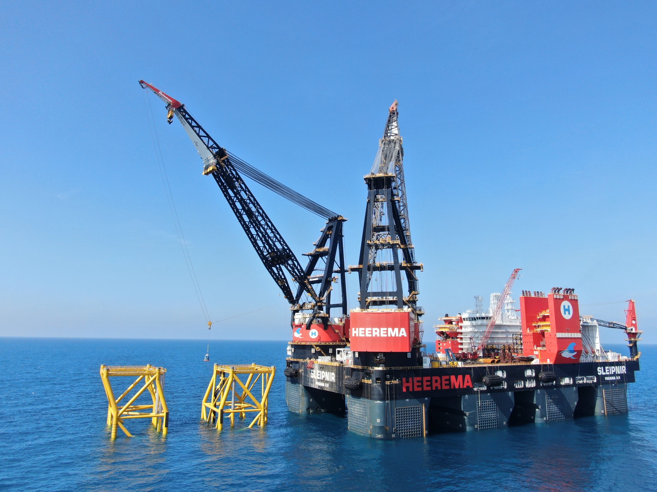 Jacket And Topside Installation Heerema